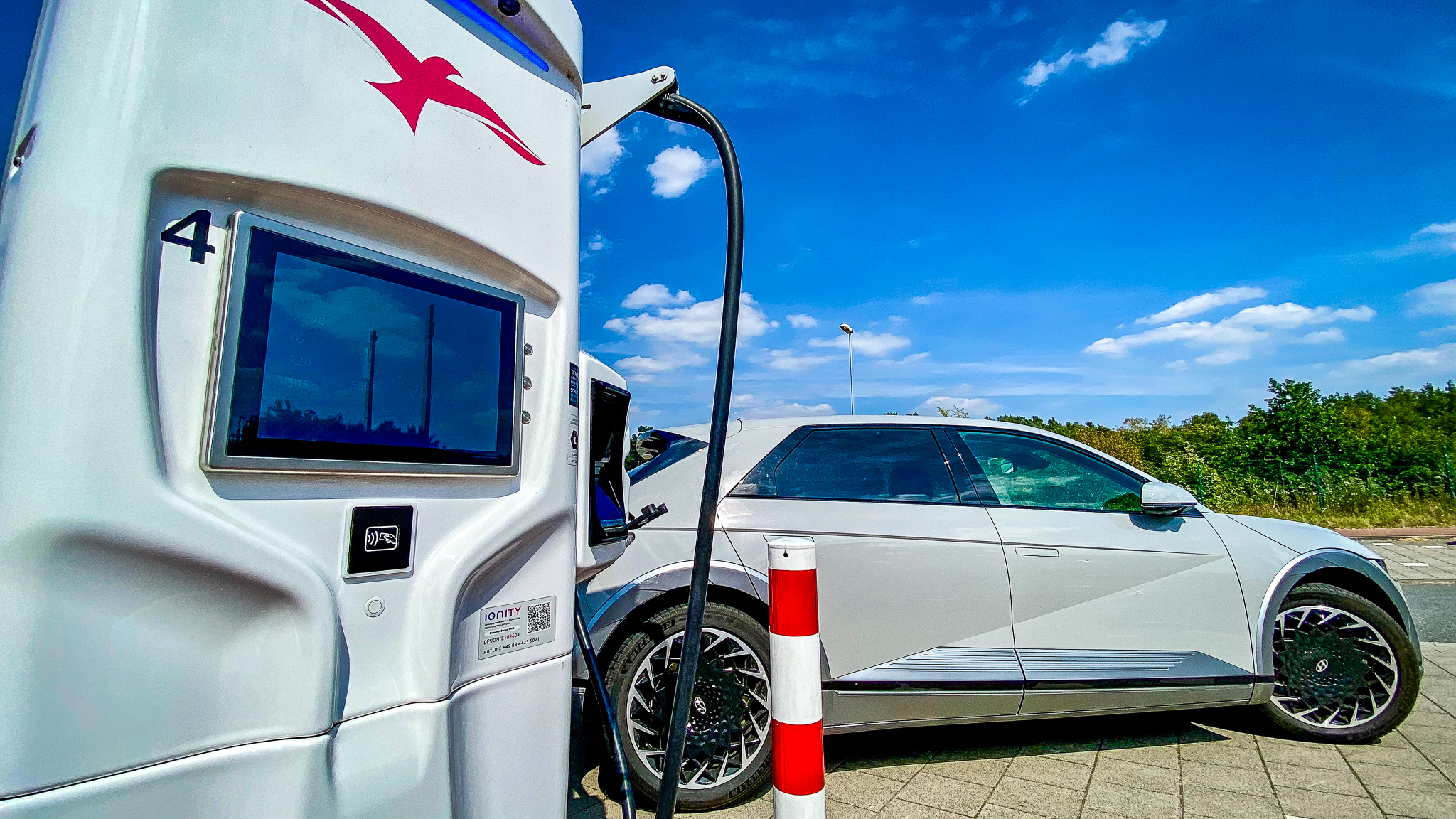 IONIQ5 Dammer Berge IONITY Ladestation 1