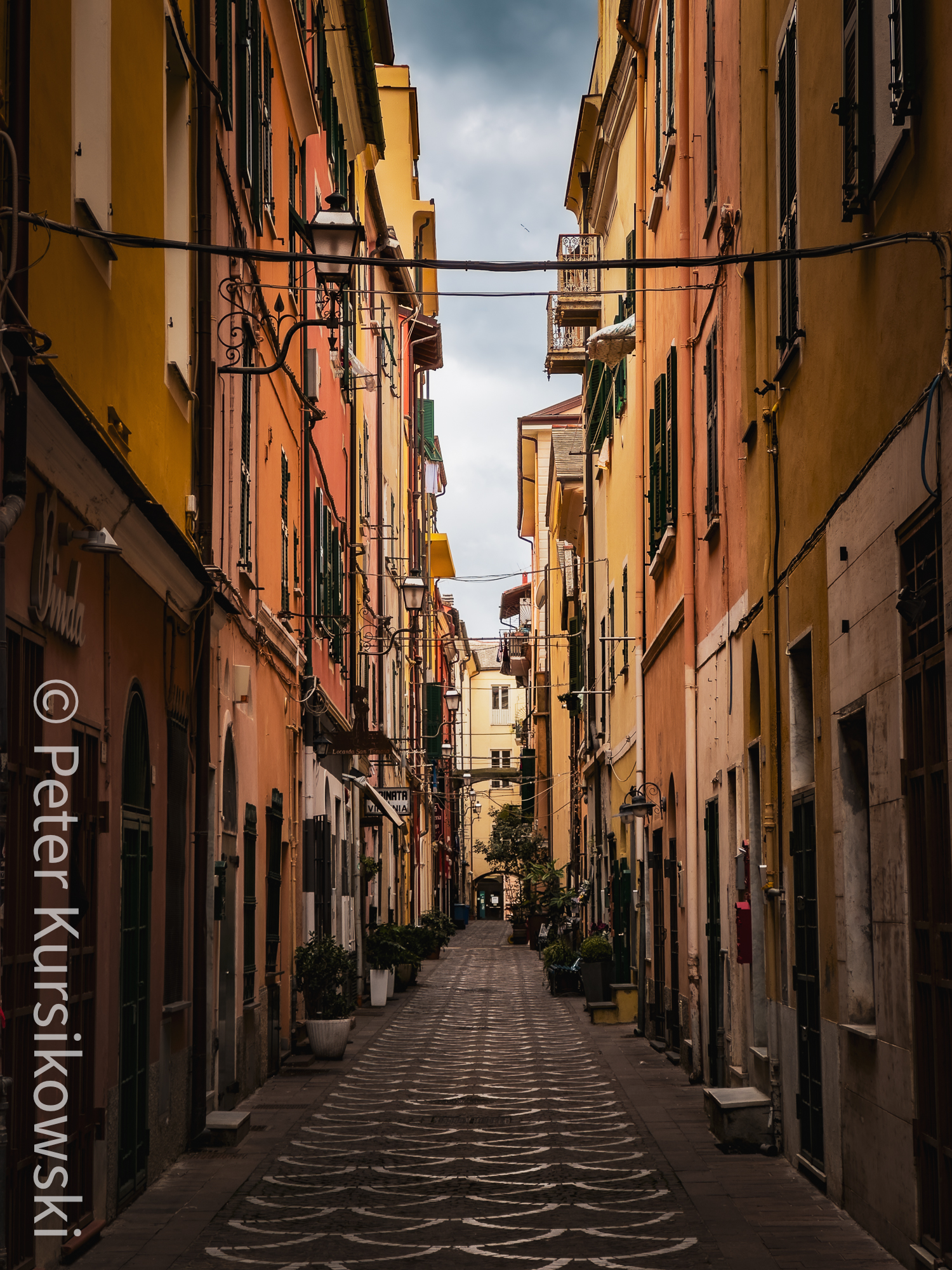 Tolle Gassen in abendlicher Stimmung