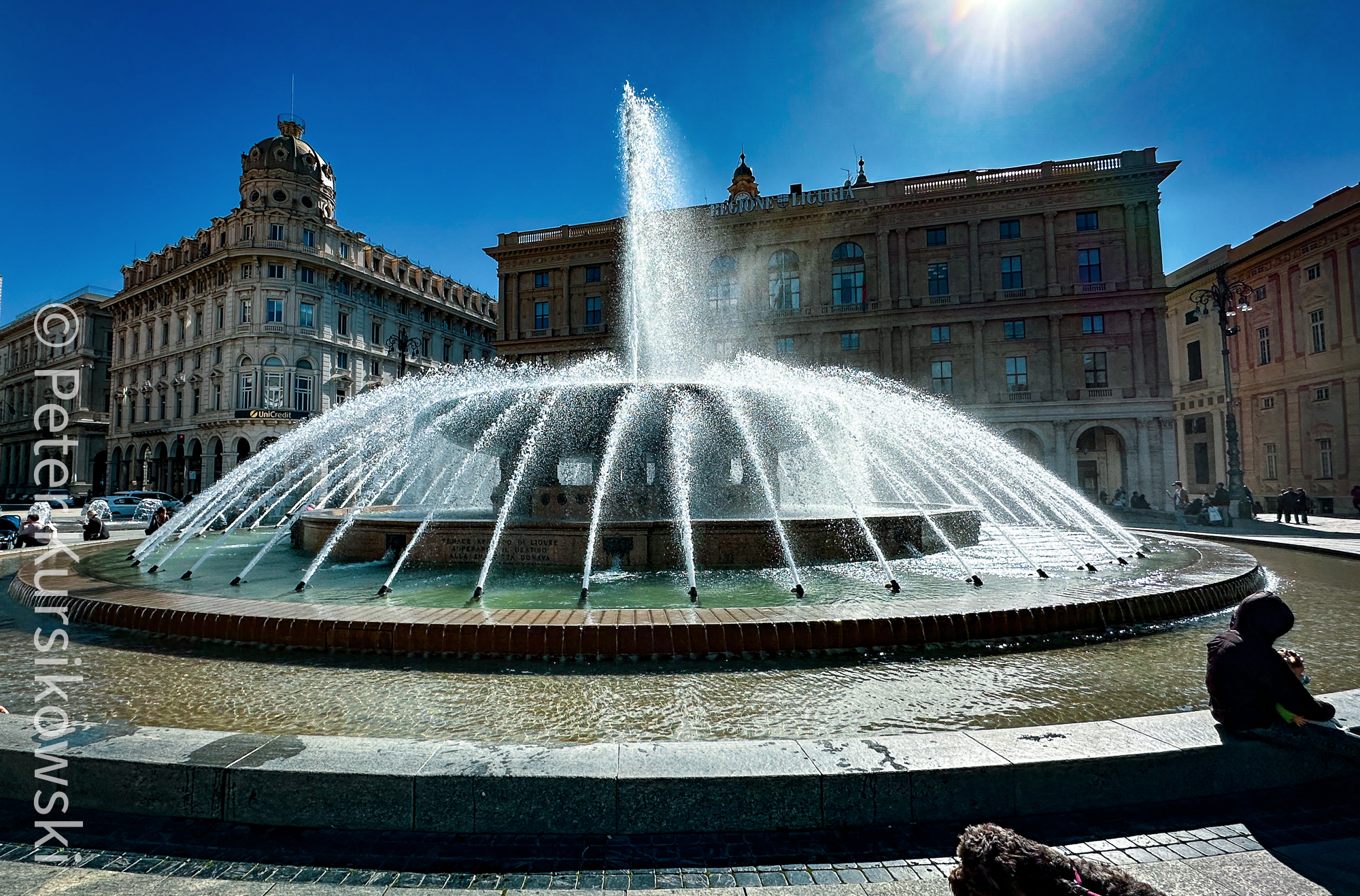 Brunnen in Genua