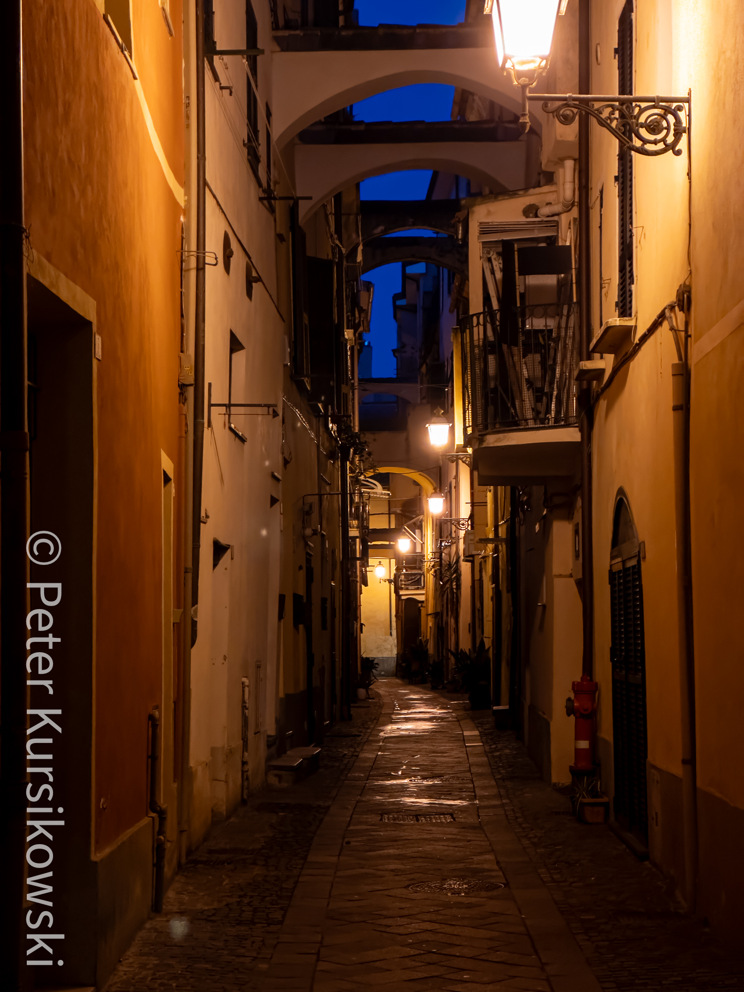 Noch mal Pietra bei Nacht