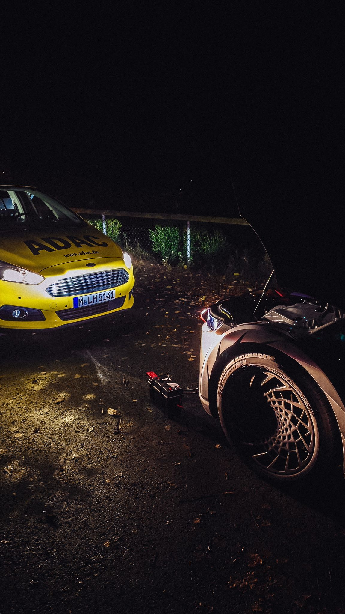 Erste Bekanntschaft mit den gelben Engeln